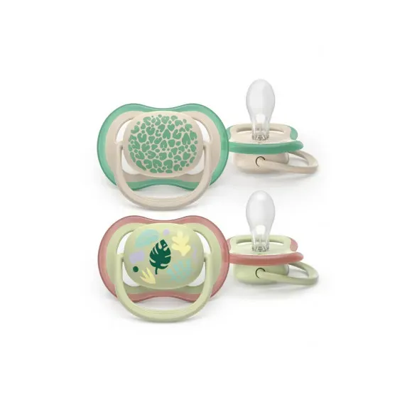 Ultra Air colors of nature Sucette 6-18 mois Avent - lot de 2 sucettes
