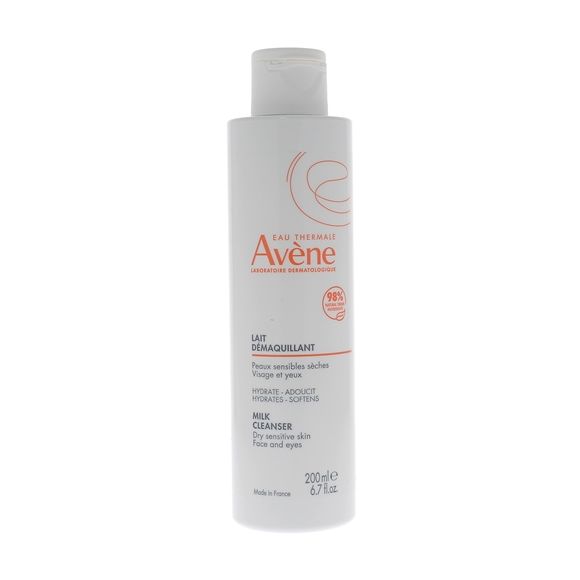 Lait démaquillant douceur Avène - flacon de 200 ml