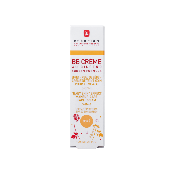 BB crème au ginseng teinte doré Erborian - tube de 15 ml