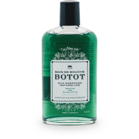 Bain de bouche Menthe Pin Eucalyptus Botot - flacon de 250 ml