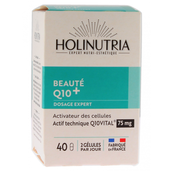 Beauté Q10+ Holinutria - boîte de 40 gélules