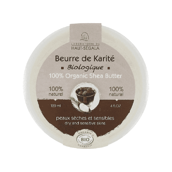 Beurre de karité bio Haut-Ségala - pot de 120 ml