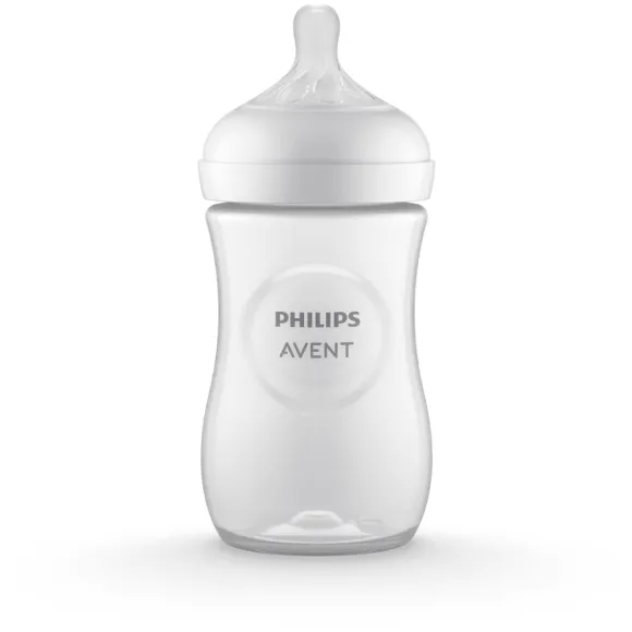 Biberon Natural Response 1 mois et + Avent - biberon de 260 ml