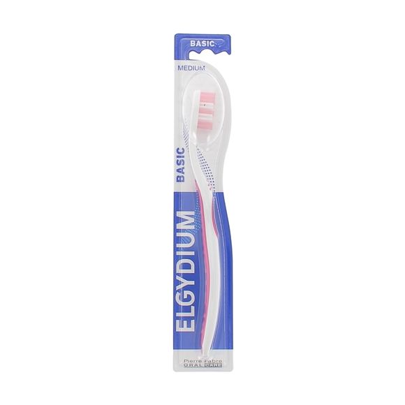 Brosse à dents Basic médium Elgydium - une brosse à dents