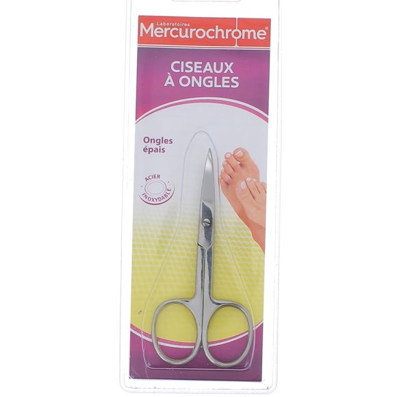 Ciseaux à ongles Mercurochrome - 1 paire de ciseaux