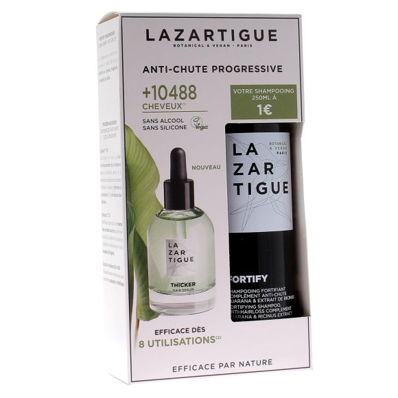 Coffret anti-chute progressive Lazartigue - coffret de 2 produits