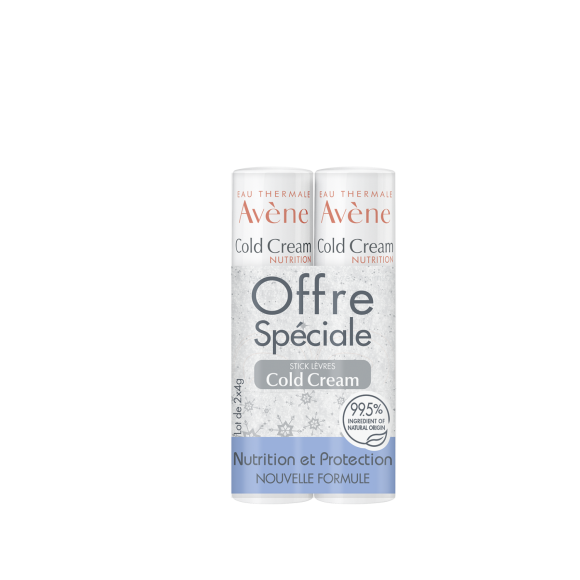 Cold Cream stick lèvres nourrissant Avène - 2 sticks lèvres