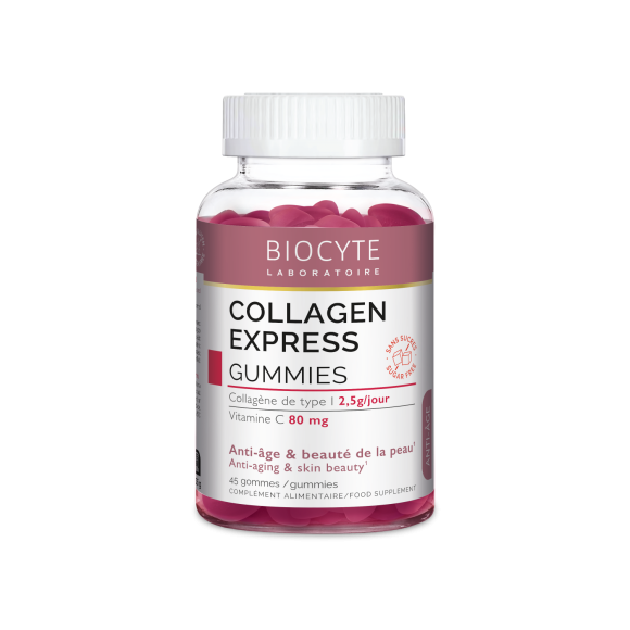 Collagen express Biocyte - pot de 45 gummies