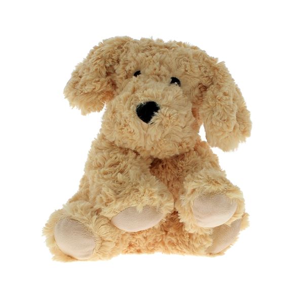 Cozy peluche bouillotte chien Soframar - 1 peluche de 27 cm