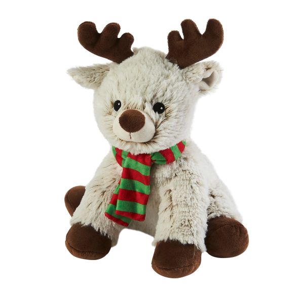 Cozy peluche bouillotte renne Soframar - 1 peluche de 30 cm
