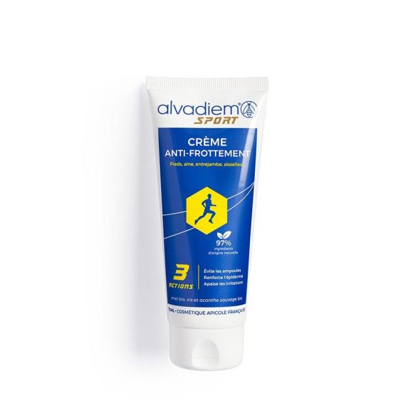 Crème anti-frottement Apivita sport - tube de 75 ml
