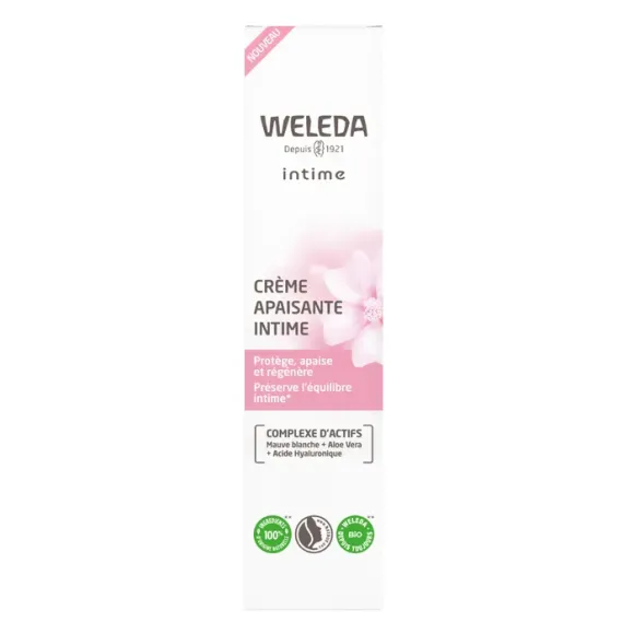 Crème apaisante intime bio Weleda - tube de 30 ml