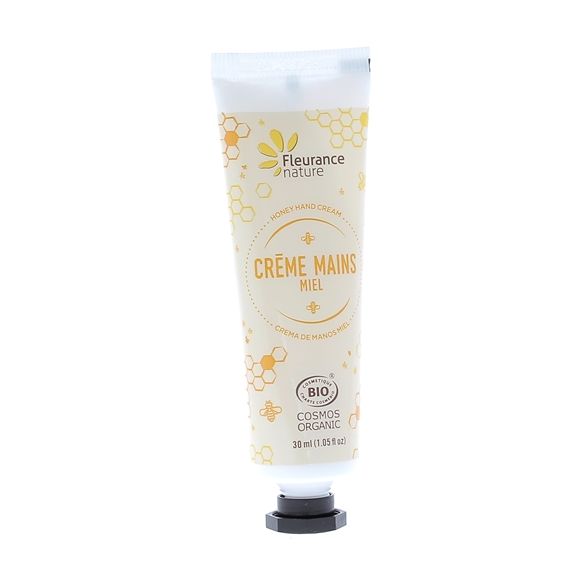 Crème mains miel bio Fleurance nature - tube de 30 ml