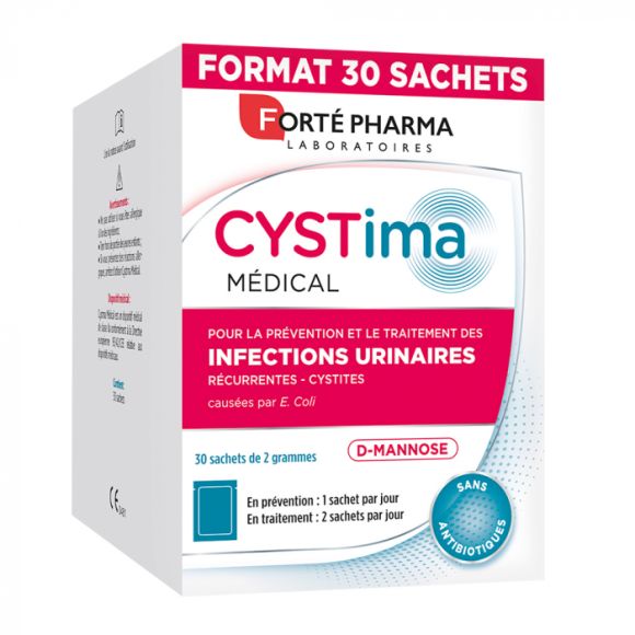 Cystima Médical Forté Pharma - boîte de 30 sachets