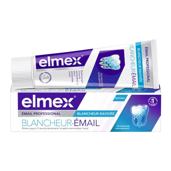 Dentifrice blancheur-émail Elmex - tube de 75ml