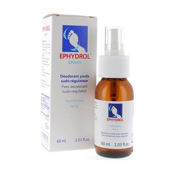 Ephydrol pedilane spray déodorant pieds sudo-régulateur - spray de 60 ml