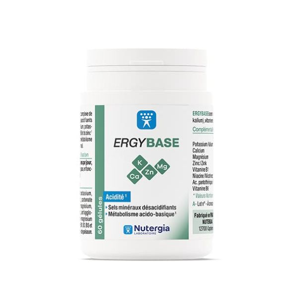 Ergybase Nutergia - 60 gélules