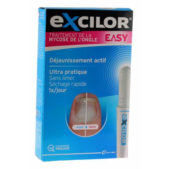 Excilor Easy traitement de la mycose de l'ongle Cooper - stylet de 4ml