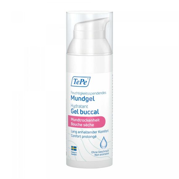 Gel buccal hydratant bouche sèche TePe - flacon de 50ml