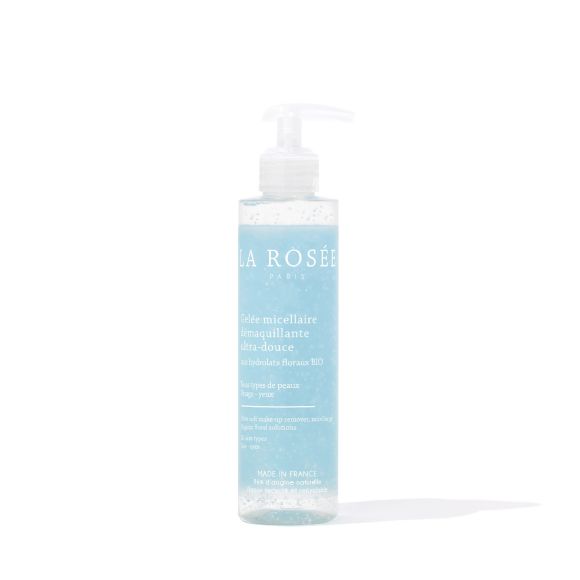 Gelée micellaire démaquillante ultra douce La Rosée - flacon à pompe de 195 ml