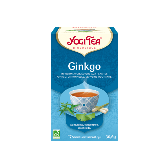 Ginkgo bio Yogi Tea - 17 infusettes