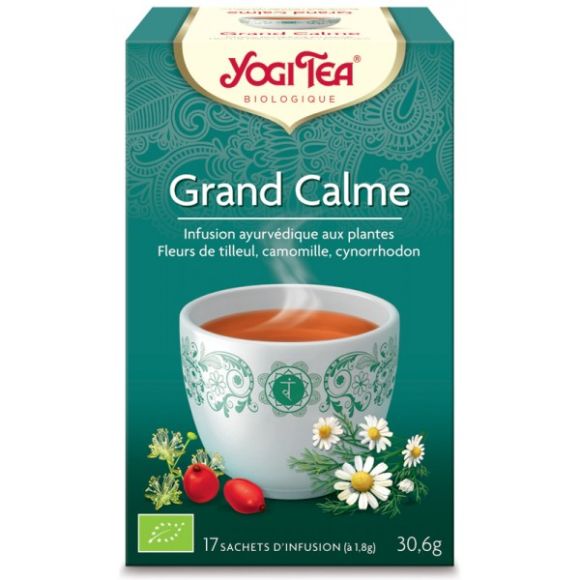 Grand calme BIO Yogi Tea - 17 infusettes