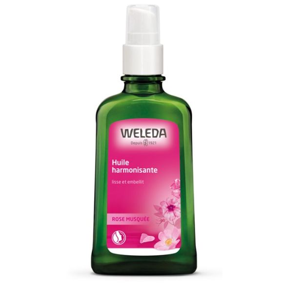 Huile Harmonisante Rose Musquée Weleda - spray de 100 ml