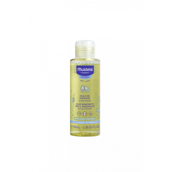 Huile de massage peau normale Mustela - flacon de 100 ml