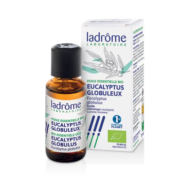 Huile essentielle Eucalyptus globuleux bio Ladrôme - flacon de 30ml