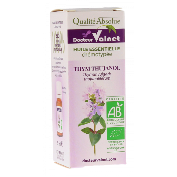 Huile essentielle Thym thujanol Bio Dr Valnet - Flacon de 5 ml