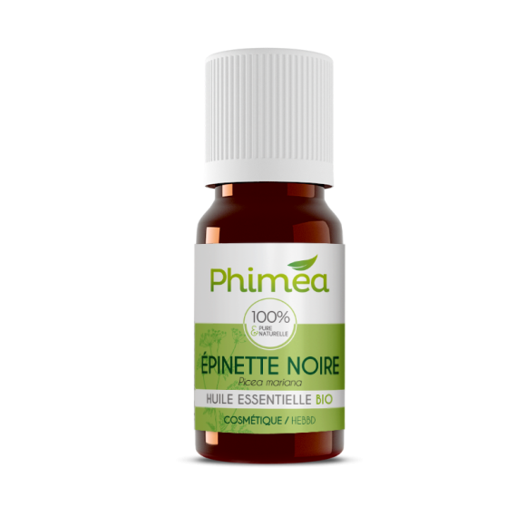 Huile essentielle d'épinette noire bio Phimea - flacon de 10 ml