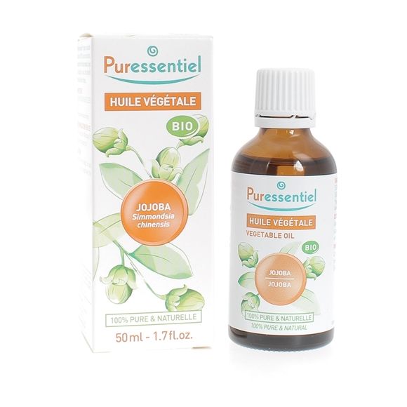 Huile végétale bio de Jojoba Puressentiel - flacon de 50 ml
