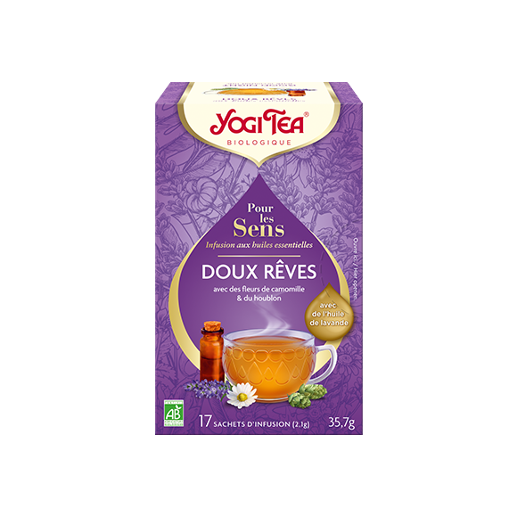 Infusion Doux Rêves Yogi Tea - boîte de 17 sachets