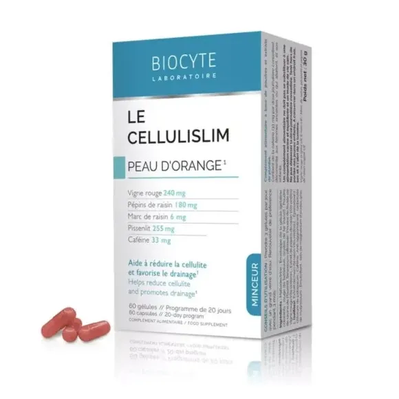 Le cellulislim Biocyte - boite de 60 gélules