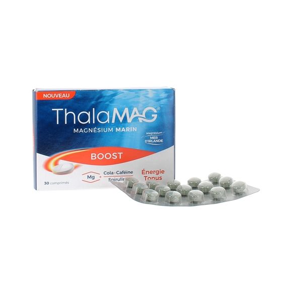 Magnésium marin boost Thalamag - boite de 30 comprimés