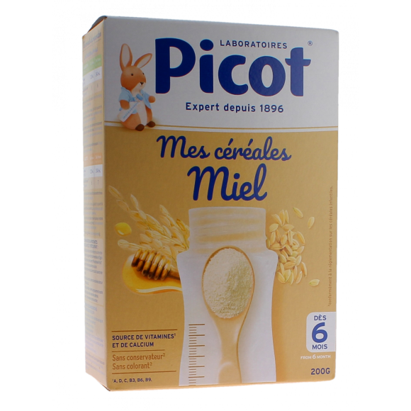 Mes céréales miel Picot - boite de 200g