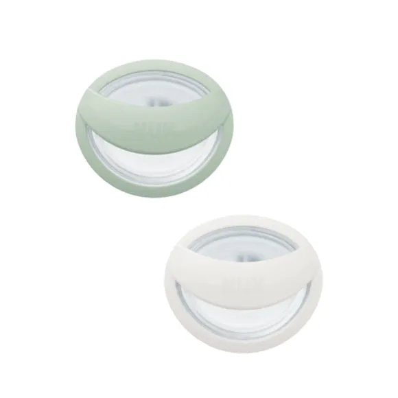 MommyFeel sucette silicone 0-9 mois NUK - lot de 2 sucettes