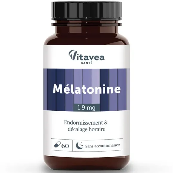 Mélatonine 1,9mg Vitavea - boite de 60 gélules