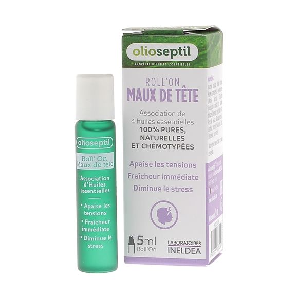 Olioseptil Roll-on maux de tête - roll-on de 5ml