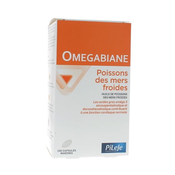 Omegabiane Poissons des mers froides PileJe - boîte de 100 capsules