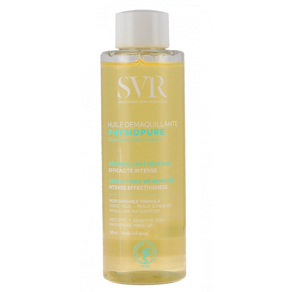 Physiopure huile démaquillante SVR - flacon de 150ml