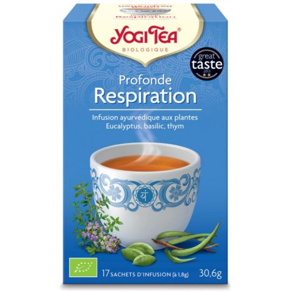 Profonde respiration BIO Yogi Tea - 17 infusettes