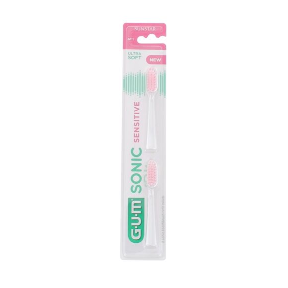 Sonic Sensitive Recharge brosse à dents ultra souple Gum - 2 brossettes