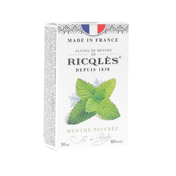Alcool de menthe Ricqles - flacon de poche de 30ml