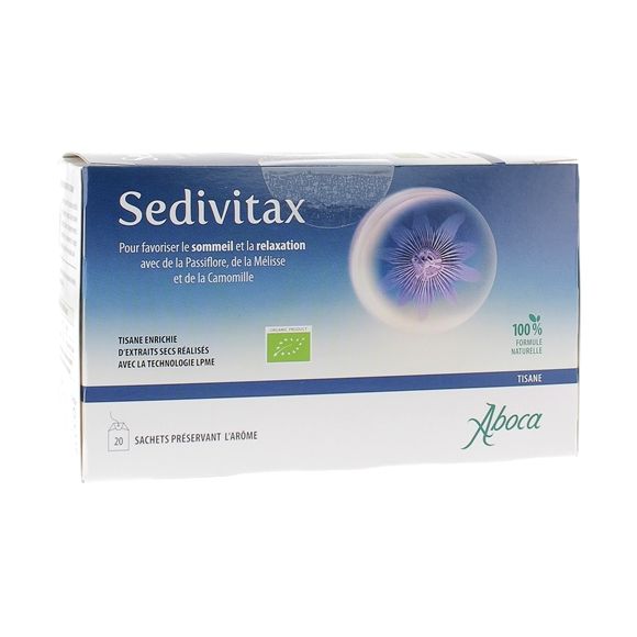 Sedivitax Tisane bio Aboca - boîte de 20 sachets