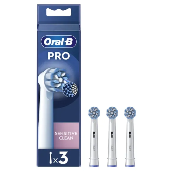 Sensitive Clean Brossettes de rechange Oral-B - 3 brossettes