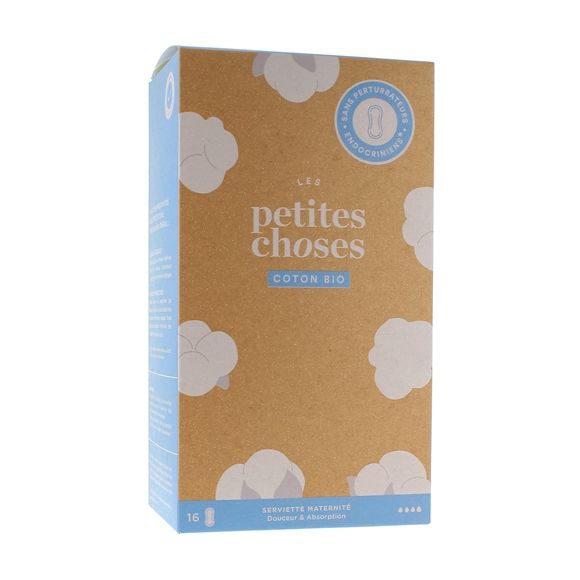 Serviette maternité Les Petites Choses - boîte de 16 serviettes