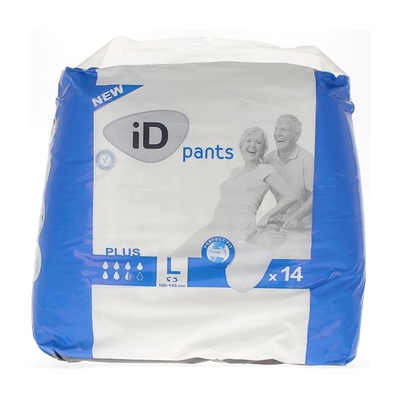 Slip absorbant jetable ID pants L Lohmann & Rauscher - sachet de 14 protections