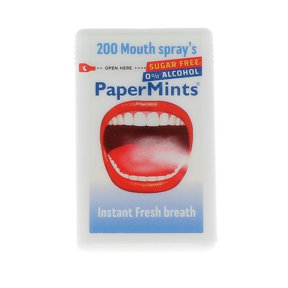Spray buccal sans sucre PaperMints - spray de 12 ml