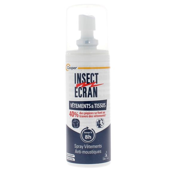 Spray vêtements anti-moustiques Insect Ecran - spray de 100 ml
